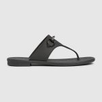 Women’s thong sandal with Horsebit - Image 2